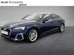 Bleu navarre métallisé Utilisé 2021 Audi A5 Sportback S-Line | 34 900 € (Prix juste)