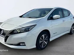 Blanc Utilisé 2018 Nissan Leaf Acenta Citadine | 10 579 € (Prix juste)
