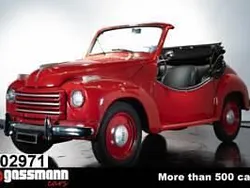 Rouge Utilisé 1950 Fiat 500C Cabriolet | 25 000 €