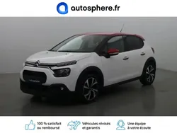 Blanc banquise (o) Utilisé 2022 Citroën C3 PureTech Citadine | 14 999 € (Prix juste)