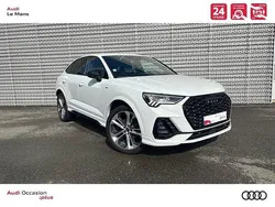 Blanc glacier métallisé Utilisé 2023 Audi Q3 Sportback S-Line SUV | 47 480 € (Prix assez cher)