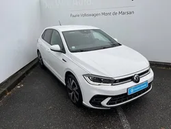 Blanc Utilisé 2024 VW Polo R-line Berline | 23 990 € (Prix juste)