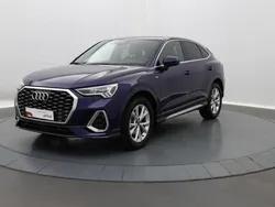 Bleu Utilisé 2022 Audi Q3 Sportback S-Line SUV | 37 199 € (Prix juste)