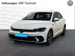 Blanc Utilisé 2021 VW Polo R-line | 17 988 € (Prix assez cher)