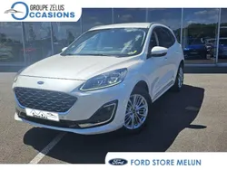 Blanc Utilisé 2021 Ford Kuga Vignale SUV | 20 450 € (Prix juste)