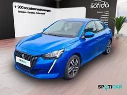 Bleue Utilisé 2020 Peugeot 208 Allure Citadine | 14 190 € (Prix assez cher)