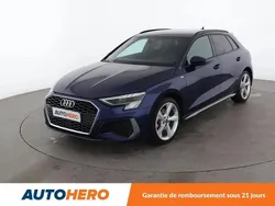 Bleu Utilisé 2020 Audi A3 Sportback S-Line Berline | 27 690 € (Prix assez cher)