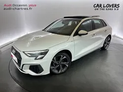Blanc ibis Utilisé 2024 Audi A3 S-Line | 37 290 € (Prix assez cher)