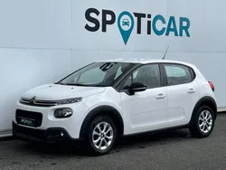 Blanc Utilisé 2021 Citroën C3 Feel Citadine | 7 990 €