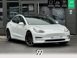 Blanc Utilisé 2020 Tesla Model 3 Performance Berline | 31 490 € (Prix juste)