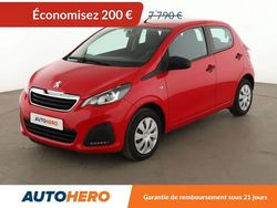 Rouge Utilisé 2018 Peugeot 108 Access Citadine | 7 590 € (Prix juste)