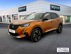 Orange Utilisé 2022 Peugeot 2008 GT SUV | 19 990 € (Prix juste)