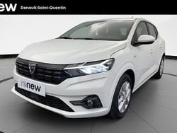 Blanc Occasion 2022 Dacia Sandero Comfort Citadine | 12 990 € (Prix assez cher)