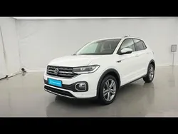 Blanc Utilisé 2022 VW T-Cross R-line SUV | 23 999 € (Prix juste)