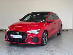 Rouge tango métallisé Utilisé 2022 Audi A3 S-Line Berline | 28 990 € (Prix assez cher)