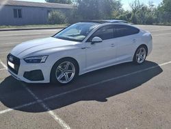 Blanc Utilisé 2021 Audi A5 Sportback Sport Berline | 32 900 € (Prix assez cher)