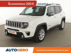 Blanc Utilisé 2019 Jeep Renegade Limited SUV | 15 490 € (Prix juste)