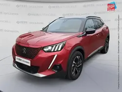 Rouge Utilisé 2020 Peugeot e-2008 GT-line SUV | 15 999 € (Prix juste)