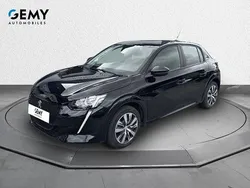 Noir Utilisé 2022 Peugeot e-208 Active Citadine | 16 450 € (Prix juste)