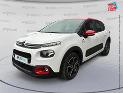 Blanc Utilisé 2019 Citroën C3 PureTech Citadine | 8 999 € (Prix juste)