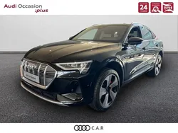 Noir mythe métallisé Utilisé 2023 Audi e-tron Sportback S-Line SUV | 59 890 € (Prix assez cher)