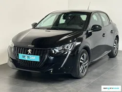 Noir Utilisé 2020 Peugeot 208 Allure Citadine | 14 990 € (Prix cher)