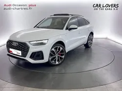 Blanc glacier métallisé Utilisé 2021 Audi Q5 Sportback S-Line SUV | 46 980 € (Prix juste)