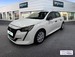 Blanc Utilisé 2020 Peugeot 208 S Citadine | 9 980 € (Bon prix)