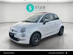 Blanc Occasion 2021 Fiat 500C S Cabriolet | 14 490 € (Prix assez cher)