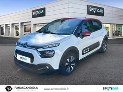 Blanc Utilisé 2021 Citroën C3 PureTech Citadine | 13 550 € (Prix assez cher)