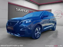 Bleu Utilisé 2019 Peugeot 5008 GT-line Monospace | 16 990 € (Prix juste)