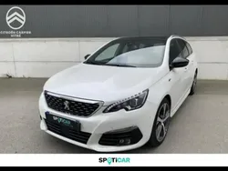 Blanc Utilisé 2021 Peugeot 308 GT Break | 18 490 € (Prix juste)