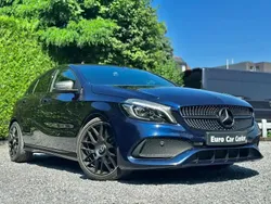 Bleu Utilisé 2017 Mercedes A180 AMG line Berline | 15 400 € (Prix juste)