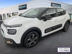 Blanc Utilisé 2023 Citroën C3 PureTech Citadine | 13 390 € (Prix juste)