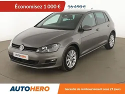 Gris Utilisé 2016 VW Golf VII LOUNGE Berline | 15 490 € (Prix juste)
