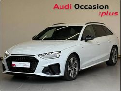 Blanc glacier métallisé Utilisé 2022 Audi A4 S-Line Break | 38 990 € (Prix assez cher)
