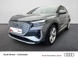 Gris typhon métallisé Utilisé 2022 Audi Q4 Sportback e-tron S-Line SUV | 34 990 €