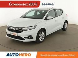 Blanc Utilisé 2023 Dacia Sandero Expression Citadine | 12 590 € (Bon prix)