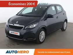 Gris Utilisé 2016 Peugeot 108 Active Citadine | 8 390 € (Prix juste)