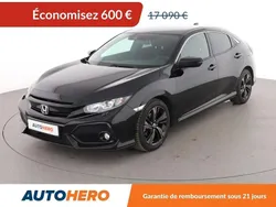 Noir Utilisé 2019 Honda Civic Executive Berline | 16 490 € (Prix juste)