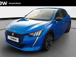 Bleu Utilisé 2022 Peugeot e-208 GT Citadine | 16 990 € (Prix juste)