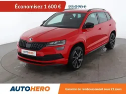 Rouge Utilisé 2020 Skoda Karoq SportLine SUV | 20 990 € (Prix juste)