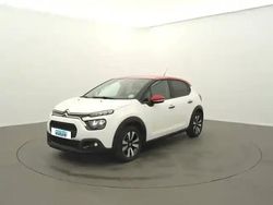 Blanc / pav rouge Occasion 2022 Citroën C3 PureTech Berline | 14 890 € (Prix juste)
