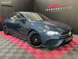 Bleu Utilisé 2022 Mercedes CLA180 AMG line Berline | 31 490 € (Prix assez cher)