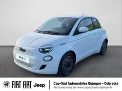 Blanc Utilisé 2021 Fiat 500e Passion Citadine | 13 790 € (Super prix)