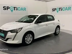 Blanc banquise (o) Utilisé 2022 Peugeot 208 Active Citadine | 12 999 € (Bon prix)