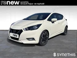 Blanc Utilisé 2022 Nissan Micra Acenta Citadine | 14 790 € (Prix juste)