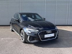 Noir mythic métallisé Utilisé 2021 Audi A3 Sportback e-tron S-Line Citadine | 30 900 € (Prix assez cher)
