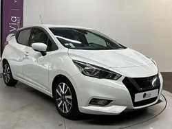 Blanc Utilisé 2017 Nissan Micra Pack Citadine | 10 499 € (Prix juste)