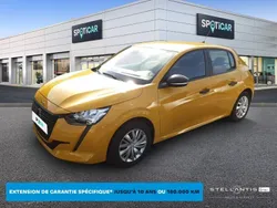 Jaune Utilisé 2021 Peugeot 208 S Citadine | 10 790 € (Prix juste)